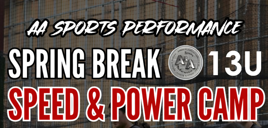 Spring Break - Speed & Power Camp - 9-13U - 1:00 pm session logo